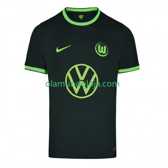 Camisola VfL Wolfsburg Homem Equipamento Segundo 2022-2023 Manga Curta